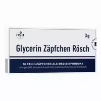 Glycerin Zã¤pfchen Rã¶sch 3 G Gegen Verstopfung