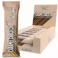 Vegan Protein Bar 12x55g Caramel Choco Chip