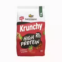 Krunchy High Protein mit Erdbeere & Vanille