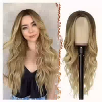Barsdar Lange Rote Layered Perücke 66cm Synthetische Haar Po 1 st