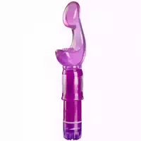 Baseks Baseks Butterfly Kiss Klitoris und g Punkt Vibrator Lila