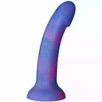 Baseks Galaxy Silikondildo Mit Saugnapf 18 Cm