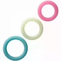 Baseks Glow In The Dark Penisring Set