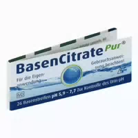 Basen Citrate Pur Basenstreifen