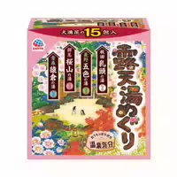 Bathclin Rotenyu Meguri Bath Powder 15pack