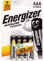 Batterien „energizer Aaa“ 12 X 4er Pack