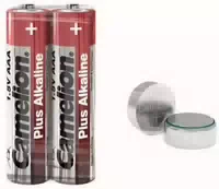 Batterien Set für 3201175 Ohr Reiniger, 4xalkaline Ag3 2xaaabatterien Camelion