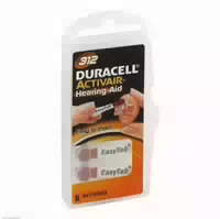 Batterien F Hörgeräte Duracell 312 6 St