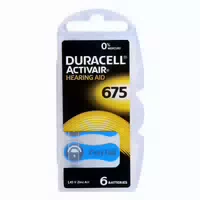 Batterien Fã¼r Hã¶rgerã¤te Duracell 675