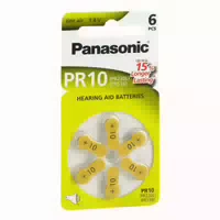 Batterien Fã¼r Hã¶rgerã¤te Panasonic Pr 10