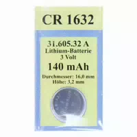 Batterien Lithium 3v Cr 1632 1 st