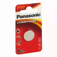 Panasonic Batterien Lithium 3v Cr2032
