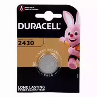 Duracell Spezialzellen 2430 Lithium Knopfzelle 3 V