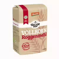 Bauck Mühle Roggenmehl Vollkorn Demeter Bio 1000 G