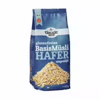 Bauckhof Bio Hafermüsli Basis Glutenfrei