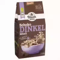 Dinkel Müsli mit Schokolade