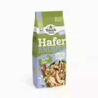 Bauckhof Hafer Knusper Müsli Apfel Zimt
