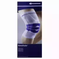 Bauerfeind Genutrain Kniebandage, Gr 7, Natur