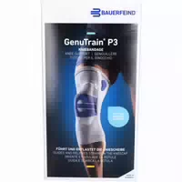 Bauerfeind Genutrain Kniebandage Links Gr 6 Natur