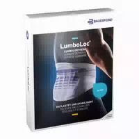 Lumboloc Rückenstütz Bandage Gr 4 Titan