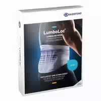 Lumboloc Rückenstütz Bandage Gr 5 Titan