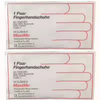 Baumwollhandschuh Gr 9 Lange Stulpe