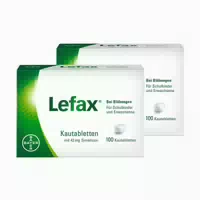 Lefax Kautabletten Doppelpack 2x100 st