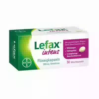 Lefax Intens Flüssigkapseln – Bei Gasbedingten Beschwerden Wie Blähungen, Völlegefühl Und Krampfartigen Bauchschmerzen
