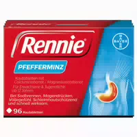 Rennie Pfefferminz Kautabletten – der Bewährte Klassiker bei Sodbrennen und Säurebedingten Magenbeschwerden