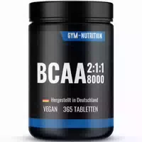 Bcaa Tabletten 365 Tabletten mit Leucin Isoleucin Valin Gym Nutrition