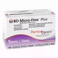 Bd Micro Fine 5 Nadeln 110x0,25x5 Mm