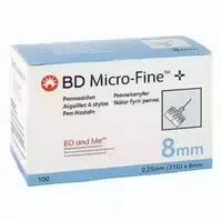 Bd Micro Fine 8 Mm Nadeln 0,25x8 Mm
