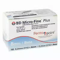 Bd Micro Fine 8 Nadeln 110x0,25x8 mm