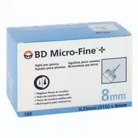 Bd Micro Fine Pen Nadeln 0,25x8 mm