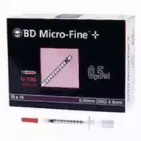 Bd Micro Fine U100 Insulinspritze 0,5ml 30g