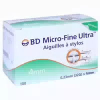 Bd Micro Fine Ultra Pen Nadeln 0,23x4 mm 32 g