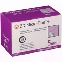 Bd Micro Fine Ultra Pen Nadeln 0,25x5 mm 100 st
