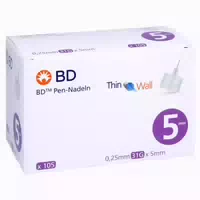 Bd Pen Nadeln 0,25x5 Mm 105 St