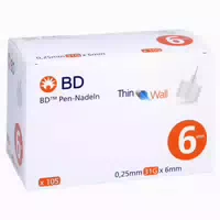 Bd Pen Nadeln 0,25x6 mm 100 st