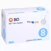 Bd Pen Nadeln 0,25x8 mm 105 st