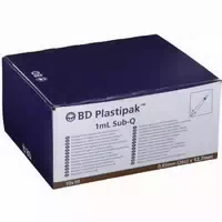 Bd Plastipak™ Spezialspritze Sub Q 26 G 1 2 Mit Eingeschweißter Kanüle