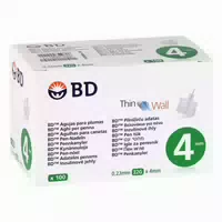 Bd Thin Wall Pen Nadeln 0,23 32 Gx4 mm 100 st