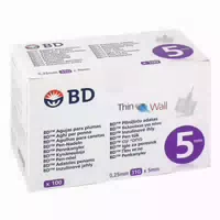 Bd Thin Wall Pen Nadeln 0,25x5 Mm