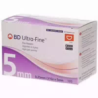 Bd Ultra Fine™ Pen Nadeln 5 mm 0,25 mm 31g