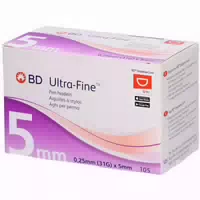 Ultra Fine Pen Nadeln 5 mm 31 g 0,25 mm 105 st Kanüle