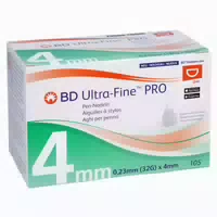 Bd Ultra Fine Pro Pen Nadeln 4 Mm 32 G 0 105 St