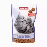 Beaphar Malt Bits, Katzensnack gegen Haarballen, 0,15 kg