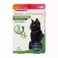 Beaphar Zecken und Flohschutz Halsband für Katzen