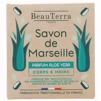 Beauterra Feste Marseille Seife mit Aloe Vera