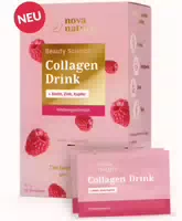 Beauty Collagen Drink mit Himbeergeschmack von Novanature 30 st